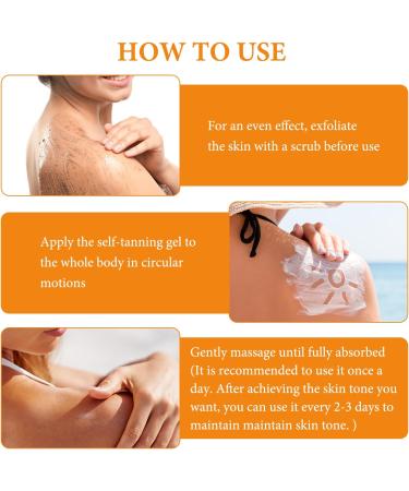 ExcellaElite Intensive Tanning Gel 2 Pieces Tanning Gel Carotene Tanning Gel Sunbed Tanning Accelerator Tanning Cream Tanning Gel for Sunbeds and Outdoor Sunbathing Intensive Tanning Luxury Gel - Buy Online on GoSupps.com