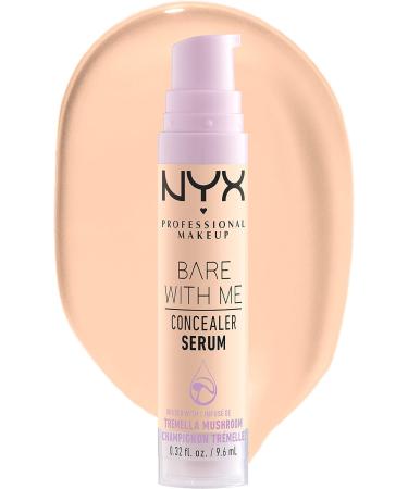 NYX Professional Makeup Marshmellow Smoothing Primer Vegan Face Primer 10-In-1 Skin Benefits & Bare With Me Serum Concealer 24HR Hydration Vegan Formula - 01 Fair 9.6mL Marshmellow Primer PRIMER PRIMER + Bare With Me - Buy Online on GoSupps.com