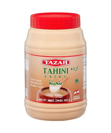 Organic Tahini 4lb - Premium Quality Sesame Seed Paste (Pack of 2) - Buy Online on GoSupps.com