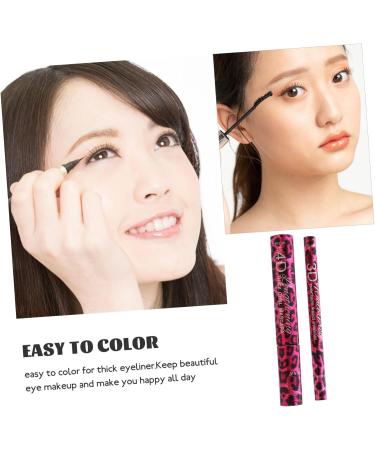 DOITOOL 1pc Eyeliner Leopard Dry Pencil Design Sweatproof Waterproof Pen Quick - Buy Online on GoSupps.com