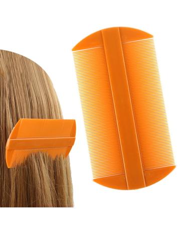 Peigne poux | Peignes dents fines | Peignes puces peigne poux de t te peigne cheveux double face peigne pellicules dents fines pour enlever les pellicules les poux et les lentes pour