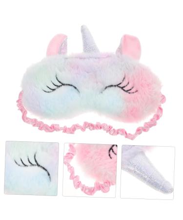 FRCOLOR Cartoon Eye Patch Face Mask for Kids | Unicorn Blindfold Sleep Mask | Cute Pink Eye Cover for Girls - Buy Online on GoSupps.com