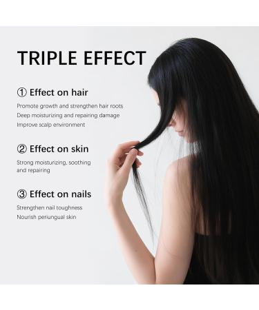 JISKG Organic Castor Oil Roll-On with Rose Quartz 100% Pure Cold-Pressed Castor Oil for Hair Growth Eyelashes Eyebrows & Moisturizes Skin.(50ml) - Buy Online on GoSupps.com