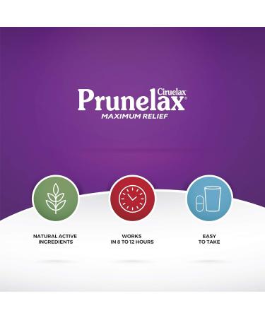 Prunelax MAX Relief 60's - Fast-Acting Constipation Relief Formula - Buy Online on GoSupps.com