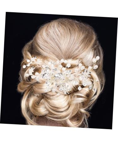 Housoutil Bridal Comb Flower Girl Hair Accessory Wedding Headpiece Girls Hair Accessory Crystal Hair Comb Hair Accessory for Girls Bridal Headdress Tiara Manual Alloy Hair Accessories Bride - Buy Online on GoSupps.com