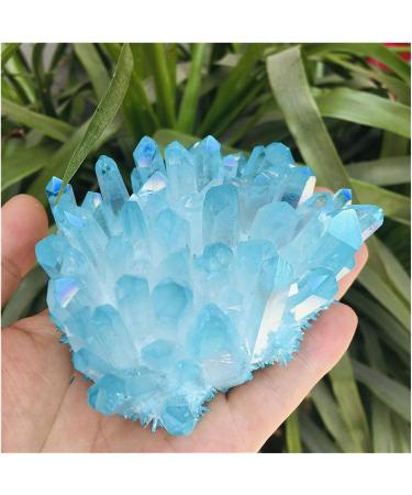 Natural Crystal Rough Natural Crystal Cluster White Specimen Ore Quartz Reiki Stone Raw Crystal Home Decor 300-400g - Buy Online on GoSupps.com