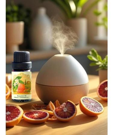 Orange Essential Oil Blood 100% Pure Cold Pressed 0.33 FL OZ / 10 ML - Buy Online on GoSupps.com