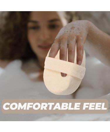 TOVINANNA Cotton Linen Bath Towel Bath Sponge Brush Shower Exfoliator Bathing Sponge Bath Scrubbing Sponge Bath Scrubber Brush Shower Scrubber Bath Exfoliating Sponge Bath Brush Daily Use - Buy Online on GoSupps.com