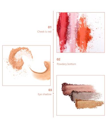 Minkissy 6-Piece Empty Eyeshadow Box Set | Travel-Friendly Acrylic Cosmetic Trays & Blushing Palettes - Buy Online on GoSupps.com