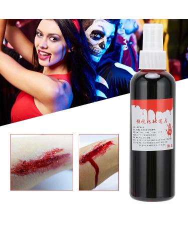 Buy Halloween Makeup Blood 200ml | Perfect for Haunted House Horror Scenes - International Shipping Available - Buy Online on GoSupps.com