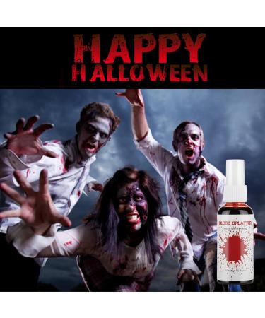 CCbeauty 2.2 Fl Oz Washable Fake Blood - Realistic Edible Blood for Halloween Theater Cosplay & Special Effects Makeup - Buy Online on GoSupps.com