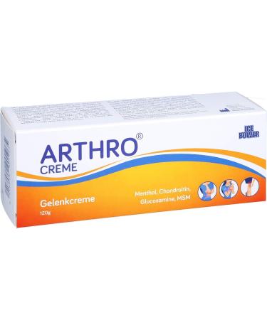 Ice Power Arthro Cream 120 g | Pain Relief & Recovery | Fast-Acting Cooling Formula | International Shipping Available - Buy Online on GoSupps.com