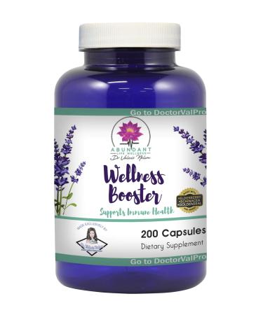 Dr. Valerie Nelson Echinacea Elderberry Goldenseal & More - 200 Caps - Wellness Boosters