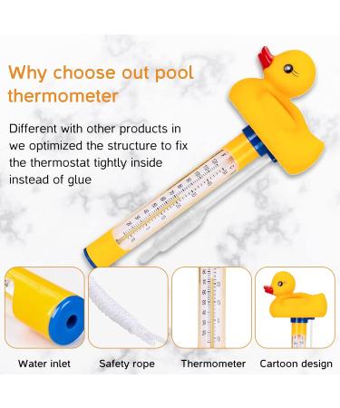 Buy Floating Pool Thermometer - Accurate Water Temperature Gauge for Pools Aquariums & Fish Ponds - Ideal for Indoor & Outdoor Use - Buy Online on GoSupps.com