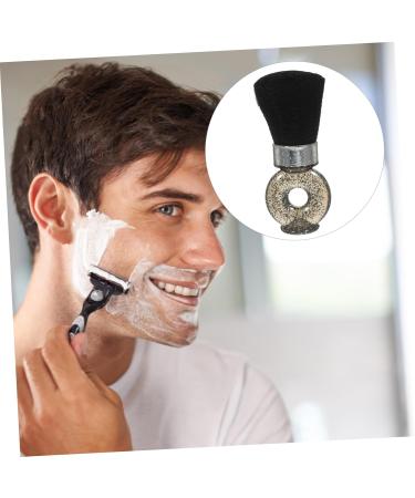 Beavorty Hairschneile Nackenwedel Brush - Razor Brush for Salon Styling | Slim Hairdresser Tool for Men - 8.5x3.5cm Black - Buy Online on GoSupps.com