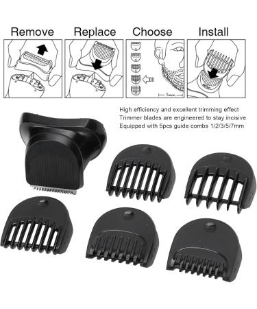 Buy Electric Shaver Trimmer Head & 5-Piece Guide Comb Set - Fits Series 3 | International Shipping Available - Buy Online on GoSupps.com