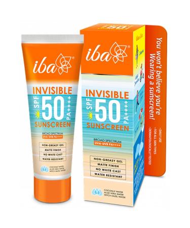 Sunscreen Spf 50 Pa++++ For All Skin Types Gel Based Matte Finish Paraben & Oil Free 80 gram