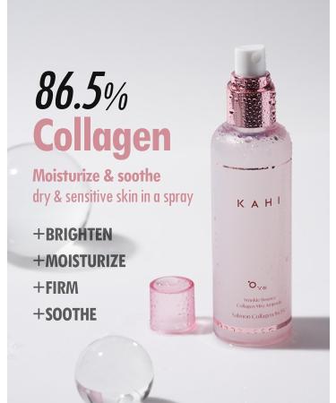 KAHI Fine Line Bounce Collagen Serum Facial Mist - Revitalize Skin Reduce Fine Lines | International Shipping Available - Buy Online on GoSupps.com