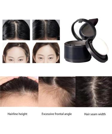 Instantly Hairline Powder Instantly Hairline Shadow Hairline Powder Hairline Shadow Powder Hairline Powder Hair Shadow Powder For Women And Men Thinning Hair Eyebrows Beard Line (Black) - Buy Online on GoSupps.com