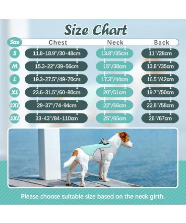 Kuoser Cool Vest for Dogs - Breathable Cooling Coat for Hot Summer Days | Reflective Safety Jacket for Small & Medium Dogs - Blue M - Buy Online on GoSupps.com