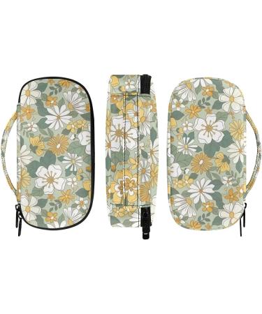 TODIYADDU Yellow Daisy Medicine Travel Cooler - Insulated Diabetic Pouch with Zipper for Daily & Travel Use - Buy Online on GoSupps.com