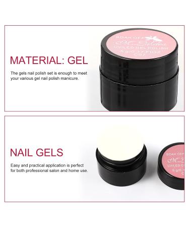 Lurrose 4PCS UV Gel Nail Polish Set - Spider Gel & Color Art Wire for Nail Design - Nail Tools & Glue - Perfect for Manicure - Buy Online on GoSupps.com