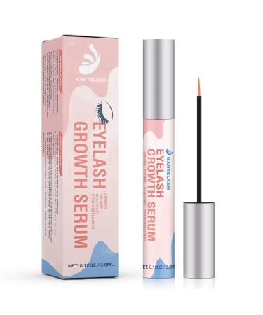 BARTSLASH Advanced Eyelash Growth Serum - Irritation Free - Achieve Longer, Thicker, Healthier, and Stronger Lashes - 0.12OZ/3.5ML Pink