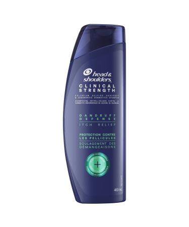 Head & Shoulders Shampoo Clinical Strength Dandruff Defense Intensive Itch Relief 400 mL