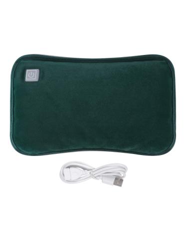 Hot Water Bottle,Hot Water Bag Electric Cartoon Warm Hot Cold Weather Water Bottle Bags Hand Foot Warmer Relaxing Heat Cold Therapy Portable Heated Pad Heating Bag Pain Relief Relaxation Green