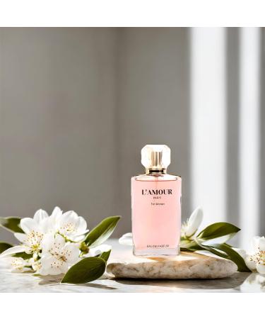 META-BOSEM L'Amour Paris Eau De Parfum Spray Perfume for Women - Refreshing Floral Fragrance for All Day Wear Ideal Holiday Gift 3.4 Fl Oz/100Ml - Buy Online on GoSupps.com