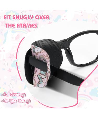 8 Pack Cartoon Eye Patches for Kids - Reusable Amblyopia Strabismus Eyewear for Girls - Buy Online on GoSupps.com
