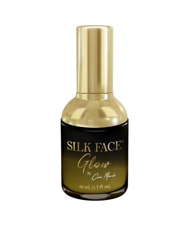 Instant Skin Tightening Glow Brightening Mist Spray for Collagen Stimulation & Fine Lines Reduction Lightweight Pure Silk Extract 1.7 fl oz