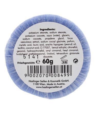 Haslinger Shaving Soap 60 g Seaweed Alga Marina - Buy Online on GoSupps.com
