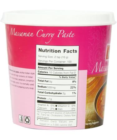 Thai Massaman curry paste (1kg by Mae Ploy) (Pack of 2) 1 kg (Pack of 2) - Buy Online on GoSupps.com