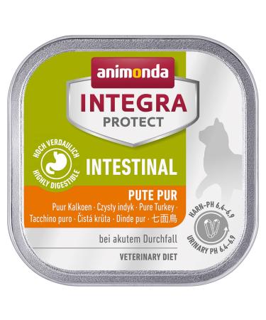 animonda Integra Protect Intestinal Cat diet cat food wet food for diarrhoea or vomiting pure turkey 16 x 100 g