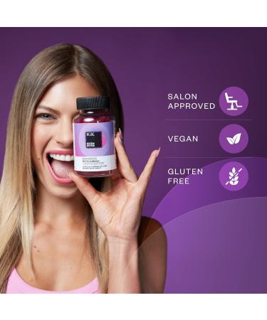 IGK Biotin Hair Gummies 10 000mcg Biotin (60 Count) Strawberry Flavored Hair Growth Supplement Gummies for Healthy Hair Skin & Nails Vegan Help Combat Hair Loss & Thinning 5.44 Ounce (Pack of 2) - Buy Online on GoSupps.com