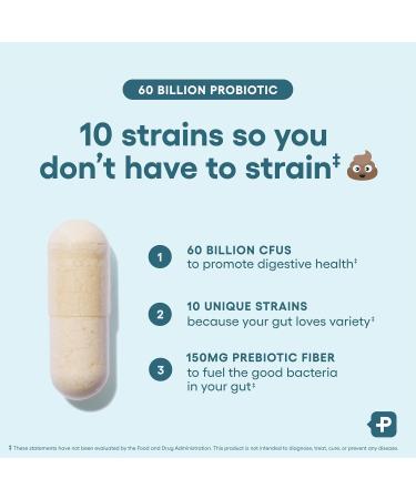 Physician's CHOICE - Optimal Gut Health Bundle: 60 Billion Probiotics 60ct + Digestive Enzymes for Digestive Comfort and Immune Support - Buy Online on GoSupps.com