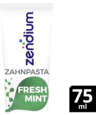 Zendium Toothpaste for Naturally Fresh Breath - Fresh Mint Proteins & Enzymes (6 x 75 ml) - International Shipping - Buy Online on GoSupps.com