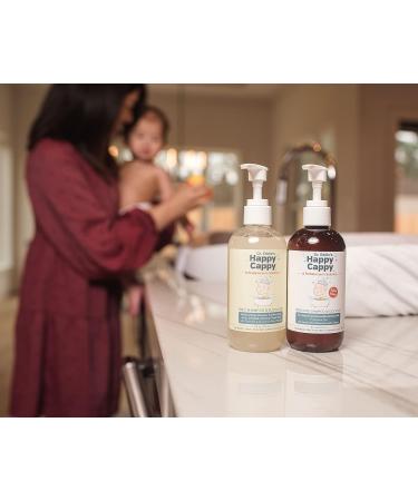 Happy Cappy Daily Medicated Shampoo and Body Wash Bundle - Baby Dandruff Shampoo, Helps Cradle Cap and Seborrheic Dermatitis, Reduces Redness, Dermatologist Tested, Fragrance-Free - 4 Pieces Bundle 8 Fl Oz (Pack of 4) - Buy Online on GoSupps.com
