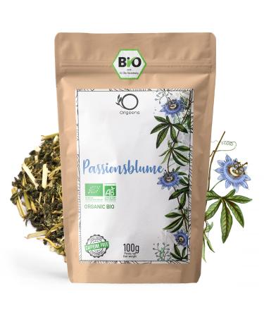 Origens Bio Passion Flower Tea 100g |Sleep tea and anti -stress tea |Bio passion flower herb above -ground parts (leaves stems flowers) - Buy Online on GoSupps.com