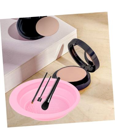 DOITOOL Cleaning Pad Silicone Cleaning Brush Doll Cake Pan Silicone Scrubbers Makeup Brush Cleaning Scrubber Makeup Brush Scrubber Washers Makeup Egg Cosmetic Pink Silica Gel 14.5x11cm Pink - Buy Online on GoSupps.com