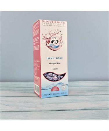 POE No. 3 Preparation of trace elements Manganese Plum 100 ml Bioligo - Buy Online on GoSupps.com
