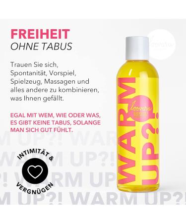 Loovara Massage Oil 250ml - Warming Natural Oils for Erotic Foreplay Vegan & Dermatologically Tested Sweet Fragrance for Partner Massage - Buy Online on GoSupps.com