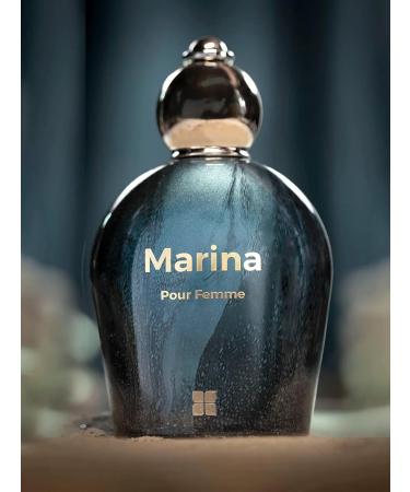 INTENSE OUD Marina Pour Femme EDP - 100 ML (3.4 oz) | Orange Lavender Blackcurrant Jasmine Ambergris & Musk Cedar Floral Fresh Lavender Orange Vanilla 3.4 Fl Oz (Pack of 1) - Buy Online on GoSupps.com