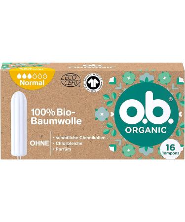 100% Organic Cotton Tampons for Medium to Heavy Days - 64 Count | Eco-Friendly & Natural Protection - Buy Online on GoSupps.com