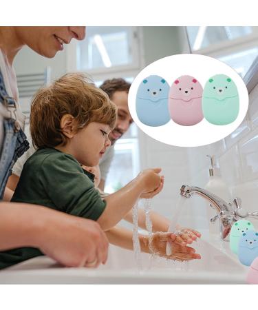 Zjrung Portable Soap Paper Leaves 9 Boxes (450 Sheets) Travel-Friendly Soap for Camping & Outdoor Adventures Pink Blue Green - Buy Online on GoSupps.com