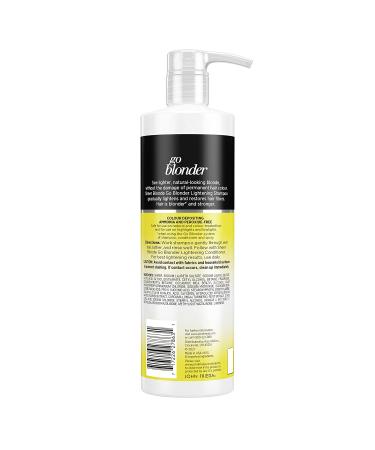 Sheer Blonde Go Blonder Shampoo 16oz - Brightening Formula for Lighter Hair - Buy Online on GoSupps.com