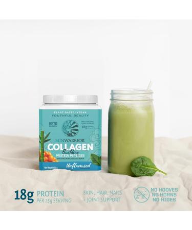 Buy Sunwarrior Vegan Collagen Protein Powder - 500g | Vegetable Protein for Muscle Mass & Easy Digestibility - International Shipping Available - Buy Online on GoSupps.com