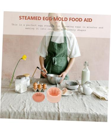 Zerodeko 1pc Steamed Egg Mold Silicone Molds Bread Egg Boiling Mold Egg Cooking Mold Baby Jelly Boiled Eggs - Buy Online on GoSupps.com