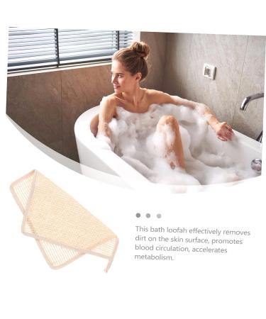 Beavorty 4-Piece Double-Sided Bath Scrubber Set - Body and Face Towels for Travel and Home - 28x25cm - Buy Online on GoSupps.com